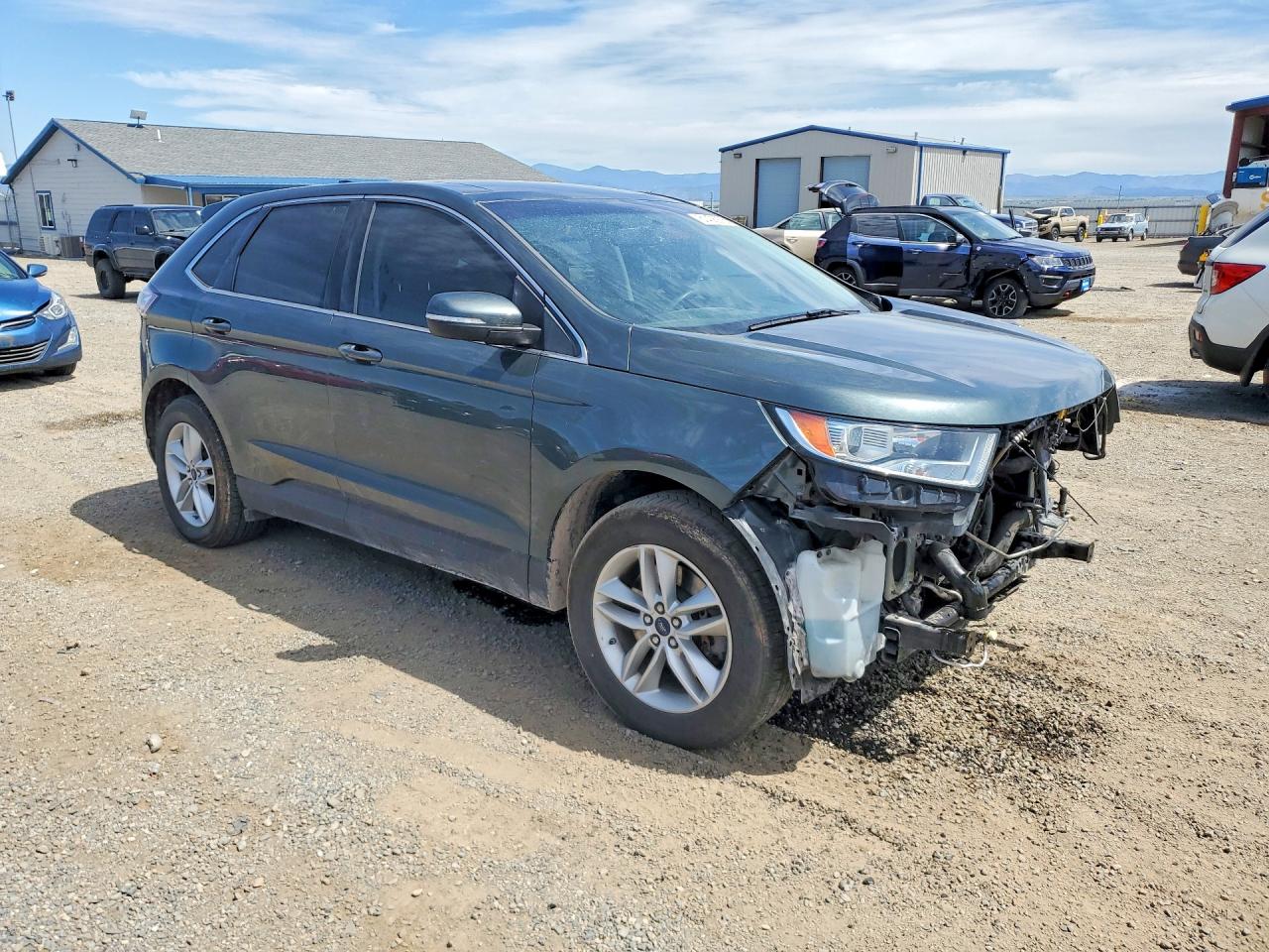 2015 Ford Edge Sel Charcoal vin: 2FMTK4J92FBB28285