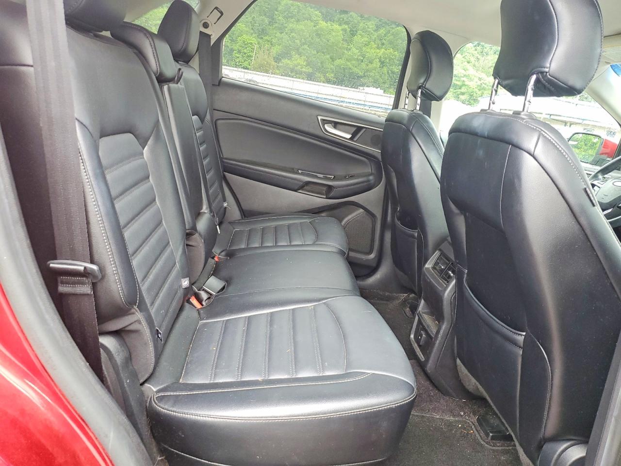 2015 Ford Edge Sel Красный vin: 2FMTK4J92FBB65806