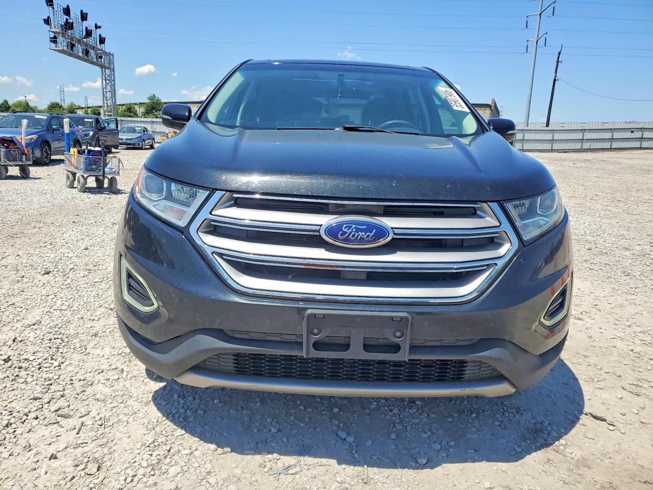2015 Ford Edge Sel Black vin: 2FMTK4J92FBB66051