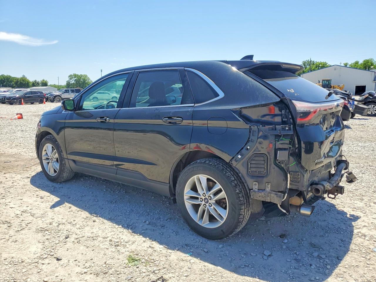 2015 Ford Edge Sel Black vin: 2FMTK4J92FBB66051