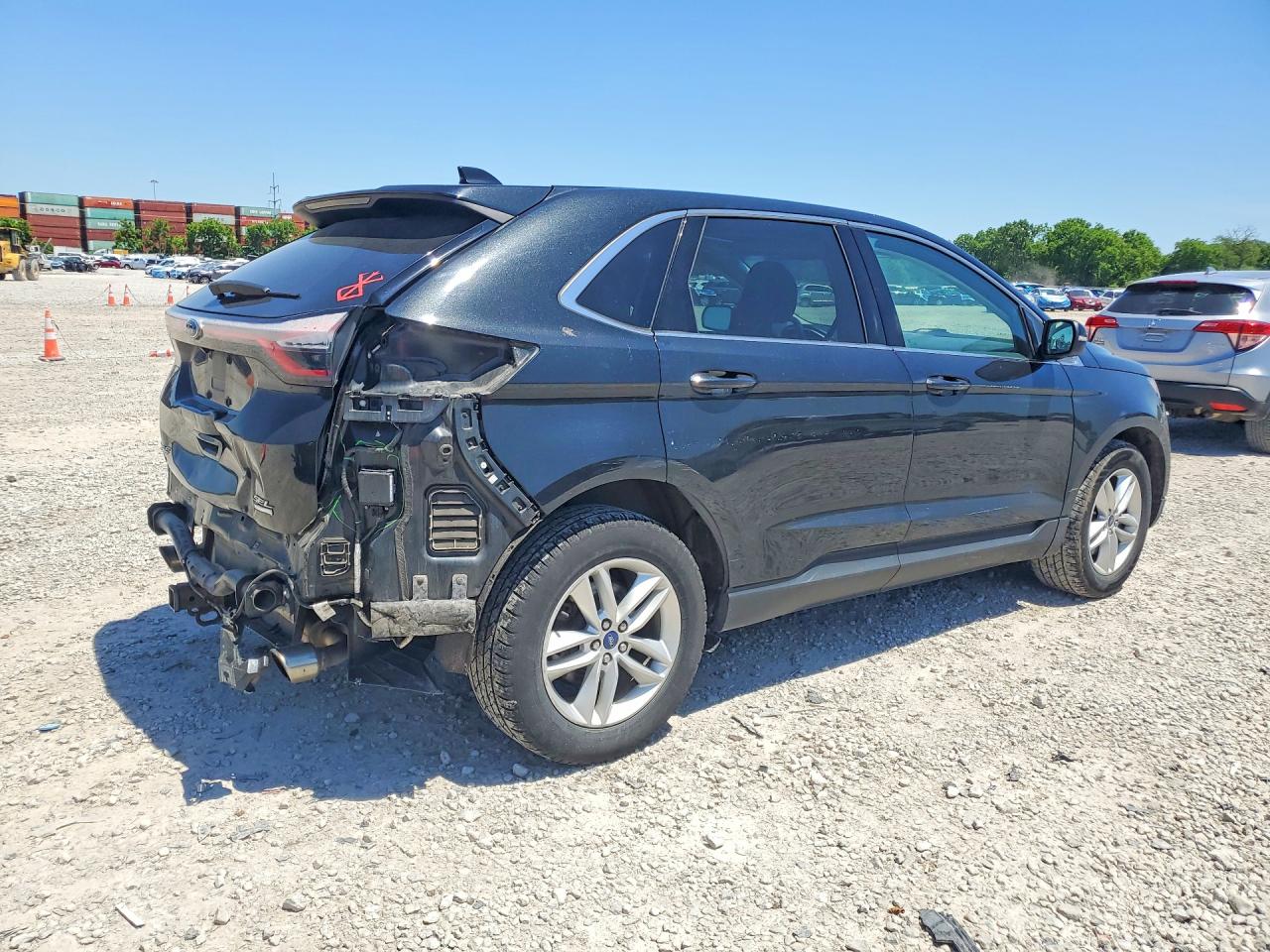 2015 Ford Edge Sel Black vin: 2FMTK4J92FBB66051