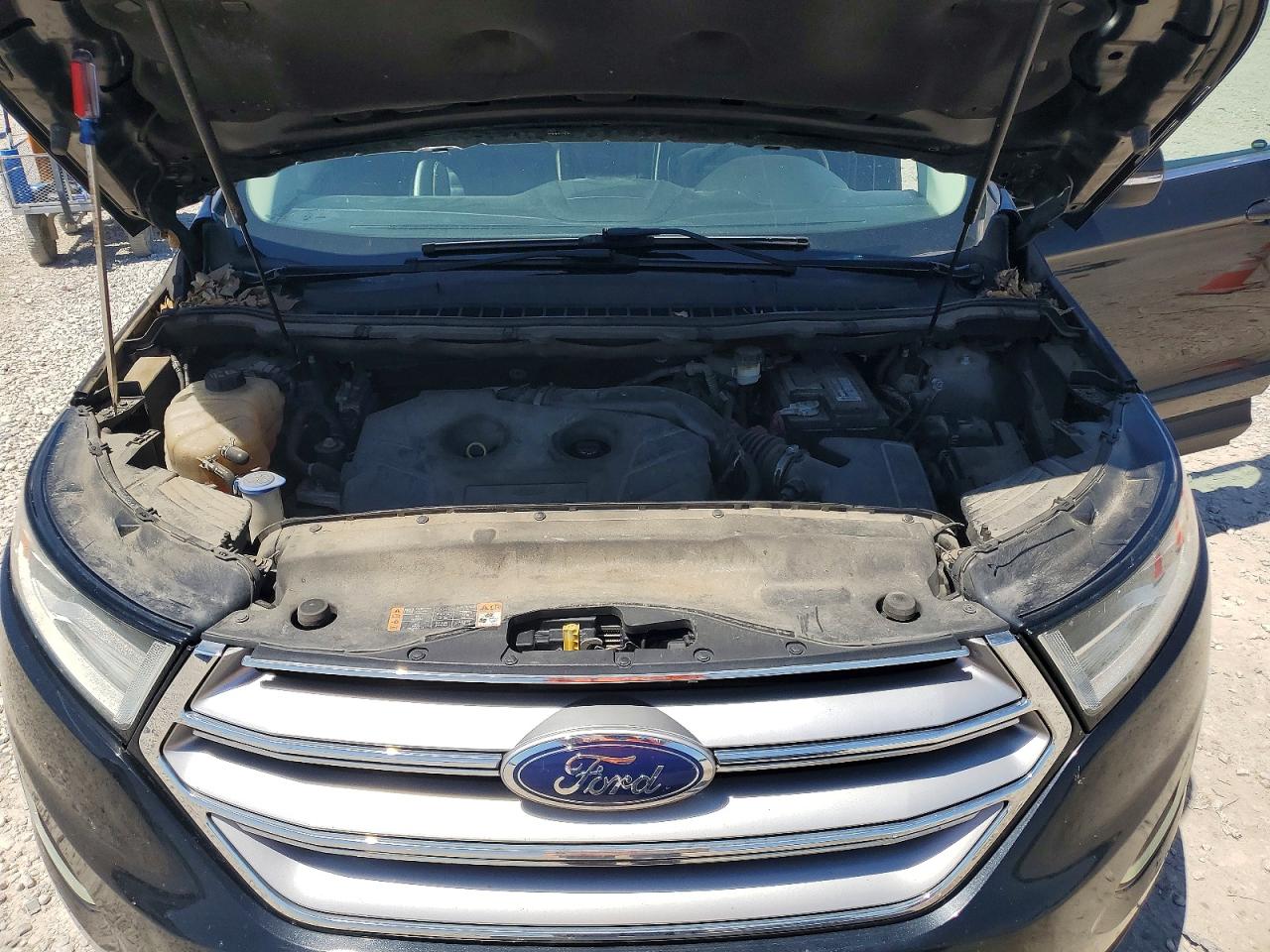 2015 Ford Edge Sel Black vin: 2FMTK4J92FBB66051