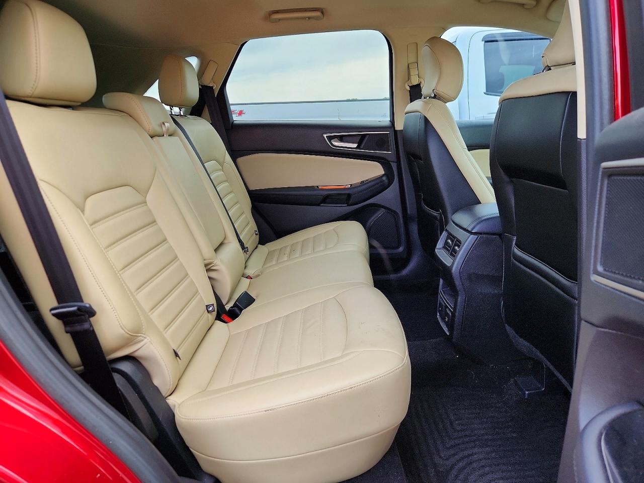 2015 Ford Edge Sel Red vin: 2FMTK4J93FBB73249