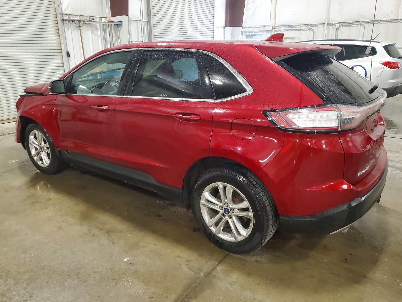 2015 Ford Edge Sel Red vin: 2FMTK4J93FBB90844