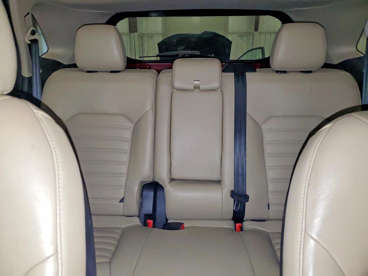 2015 Ford Edge Sel Red vin: 2FMTK4J93FBB90844