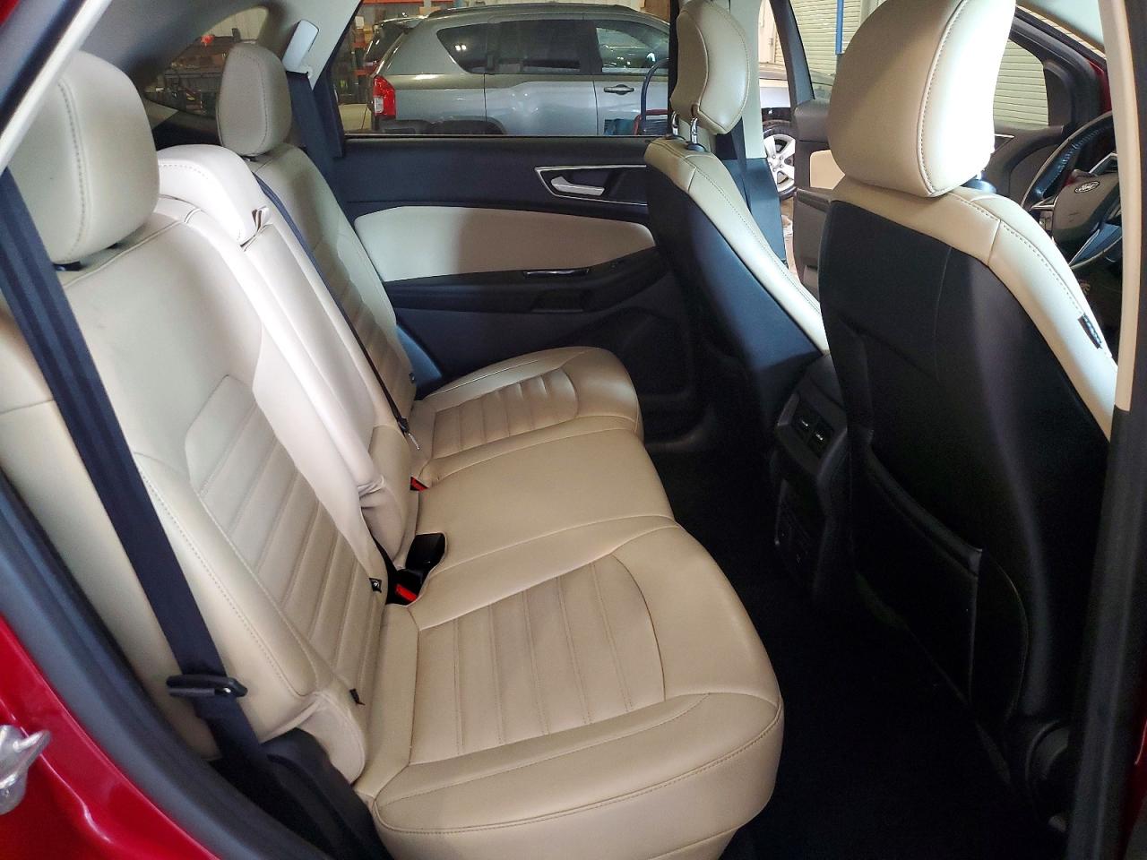 2015 Ford Edge Sel Red vin: 2FMTK4J93FBB90844