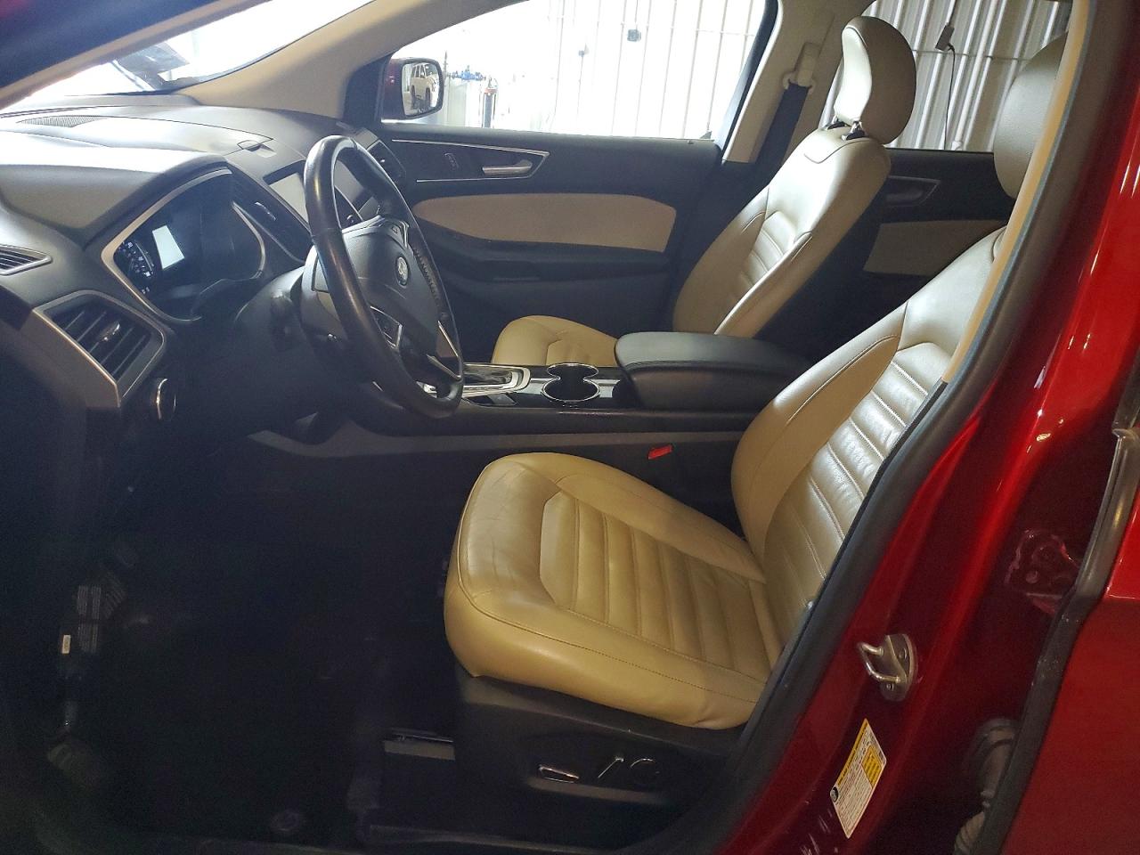 2015 Ford Edge Sel Red vin: 2FMTK4J93FBB90844