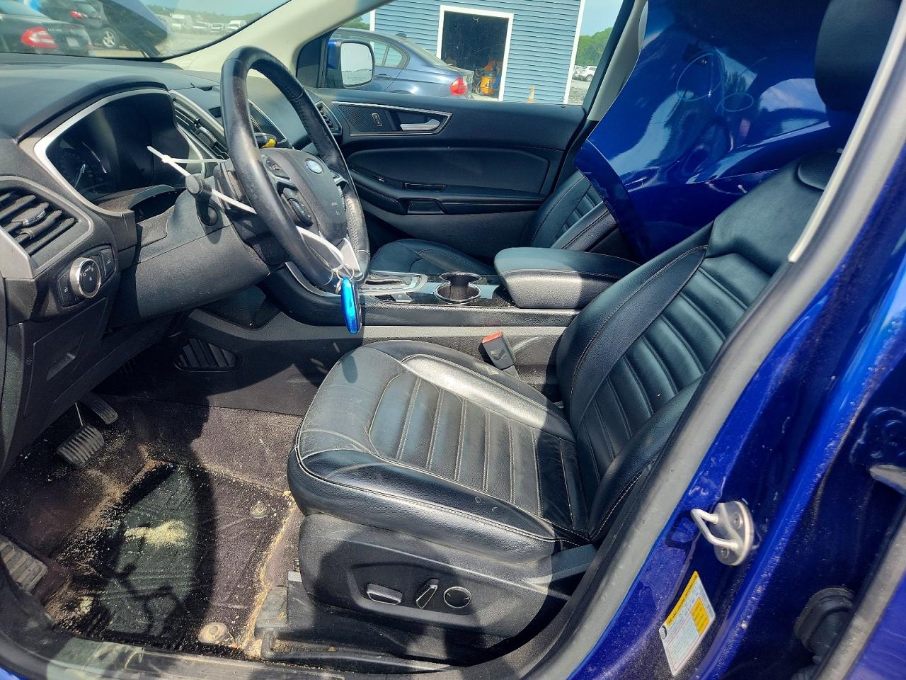 2015 Ford Edge Sel Blue vin: 2FMTK4J93FBC18254