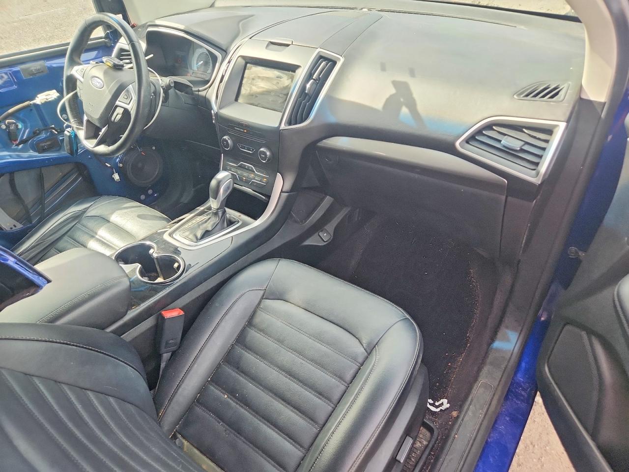 2015 Ford Edge Sel Blue vin: 2FMTK4J93FBC18254