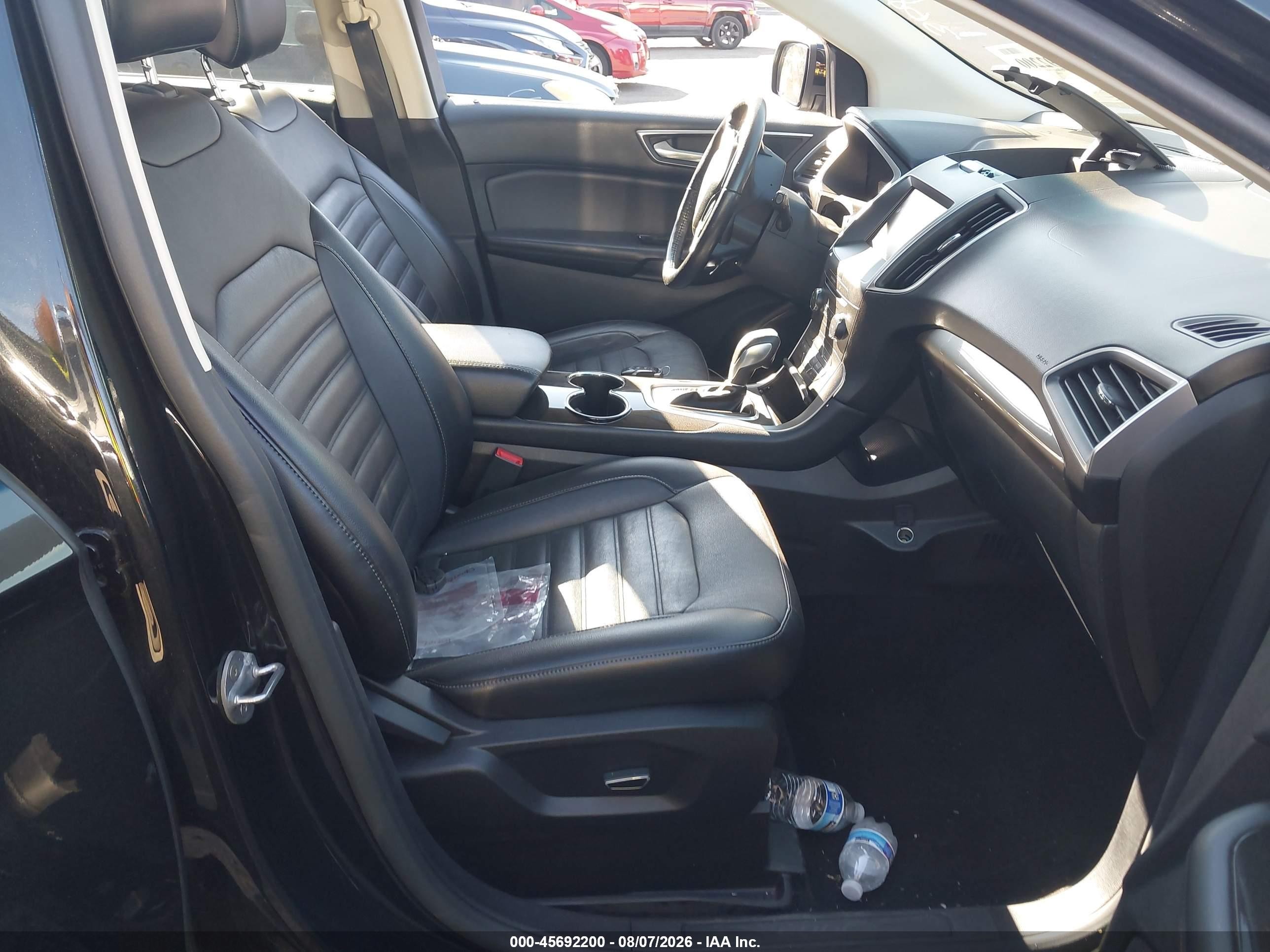 2015 Ford Edge Sel Black vin: 2FMTK4J94FBB20379