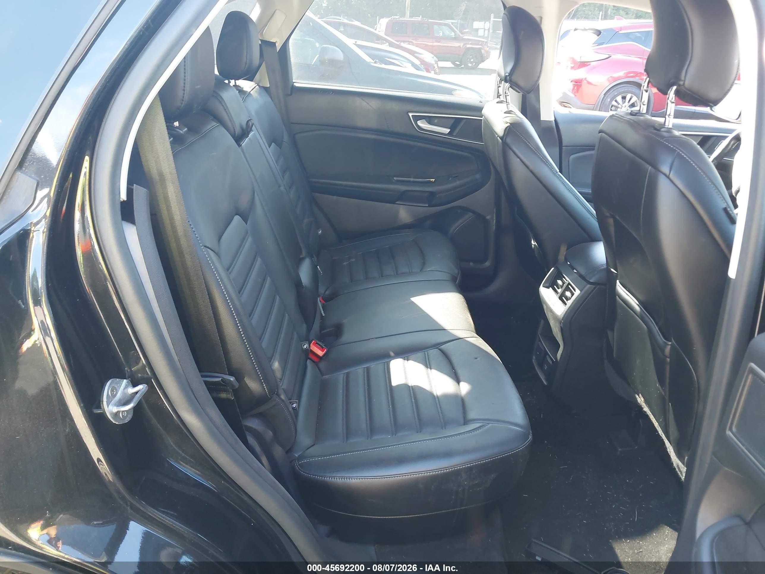 2015 Ford Edge Sel Black vin: 2FMTK4J94FBB20379