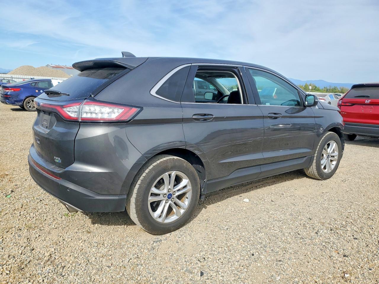2015 Ford Edge Sel Charcoal vin: 2FMTK4J94FBC35225