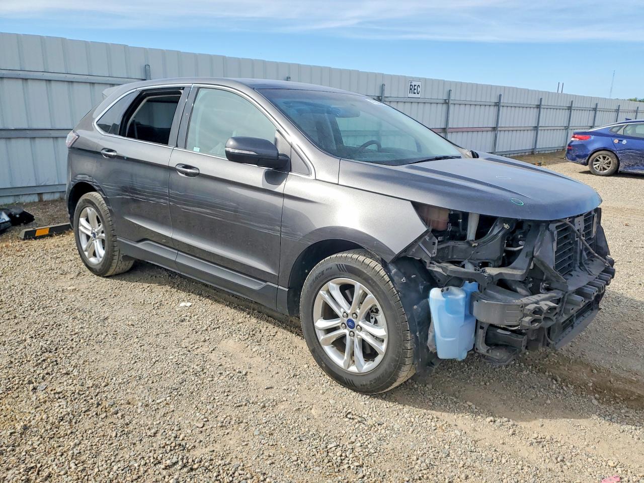 2015 Ford Edge Sel Charcoal vin: 2FMTK4J94FBC35225
