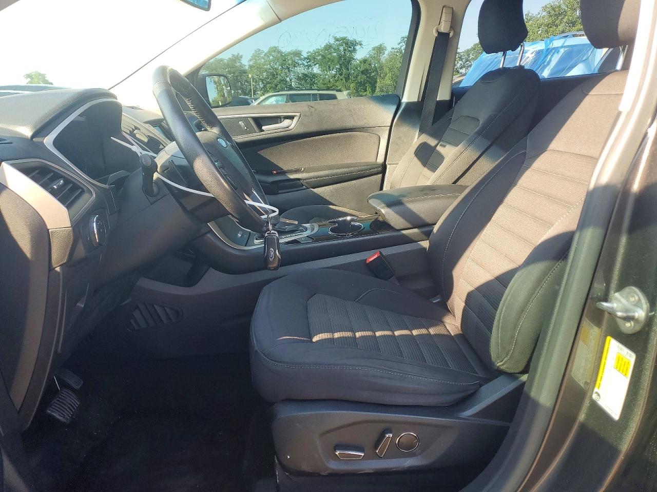 2015 Ford Edge Sel Gray vin: 2FMTK4J94FBC37556