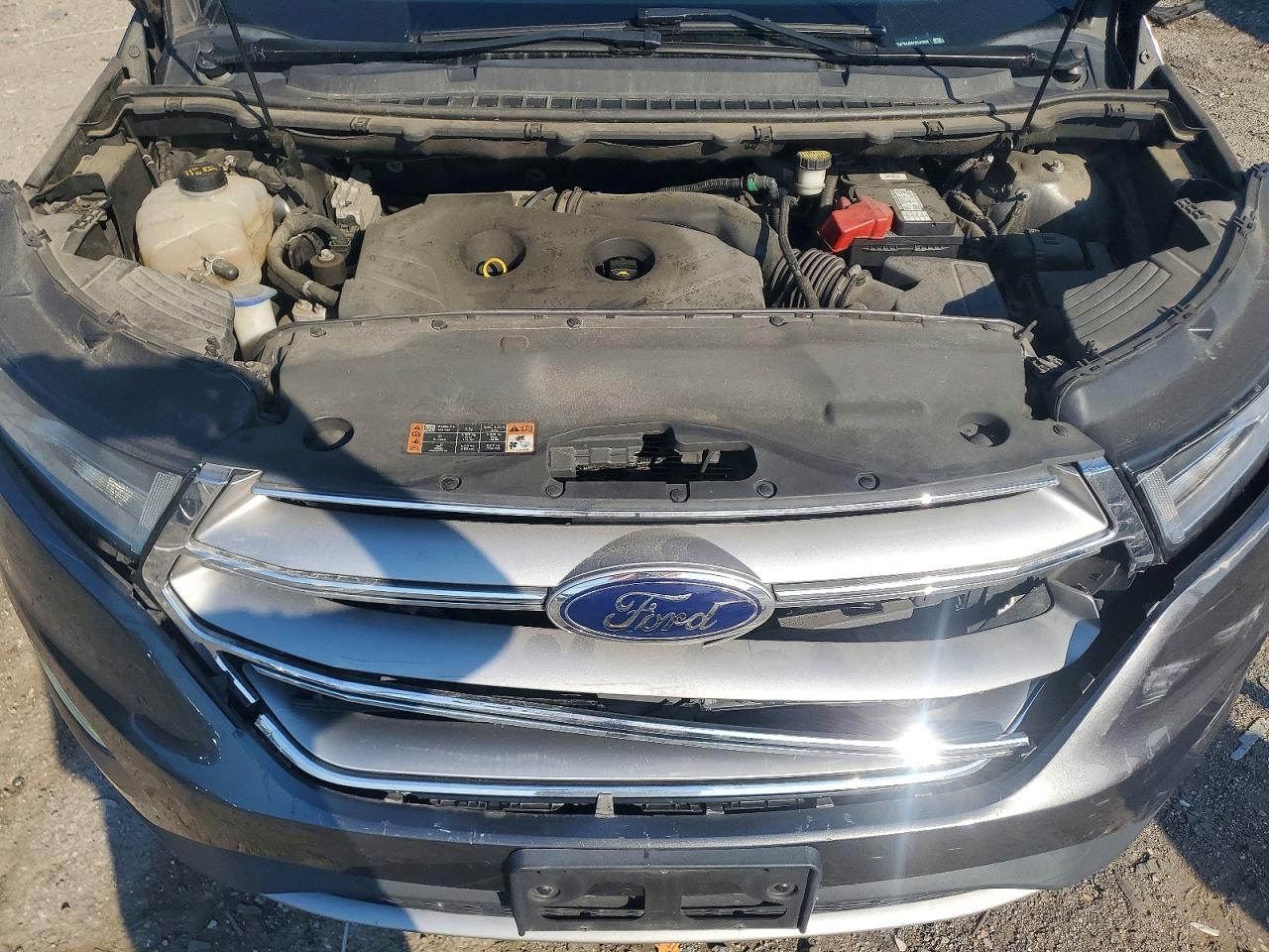 2015 Ford Edge Sel Gray vin: 2FMTK4J94FBC37556