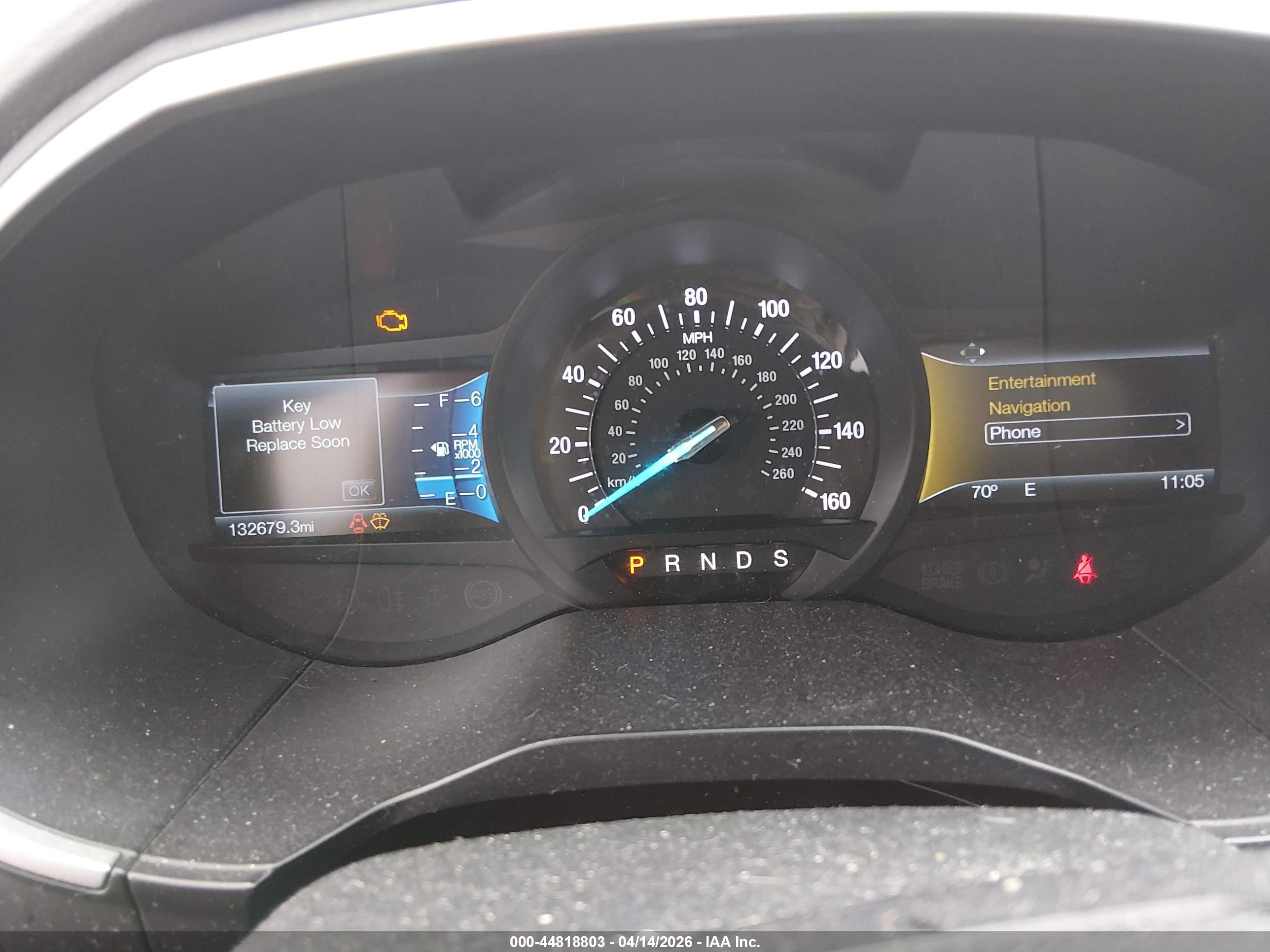 2015 Ford Edge Sel Gray vin: 2FMTK4J94FBC38805