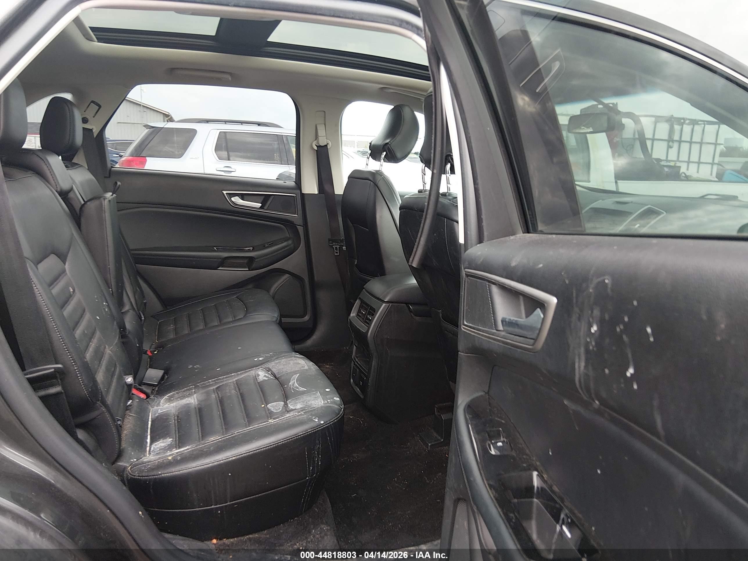 2015 Ford Edge Sel Gray vin: 2FMTK4J94FBC38805