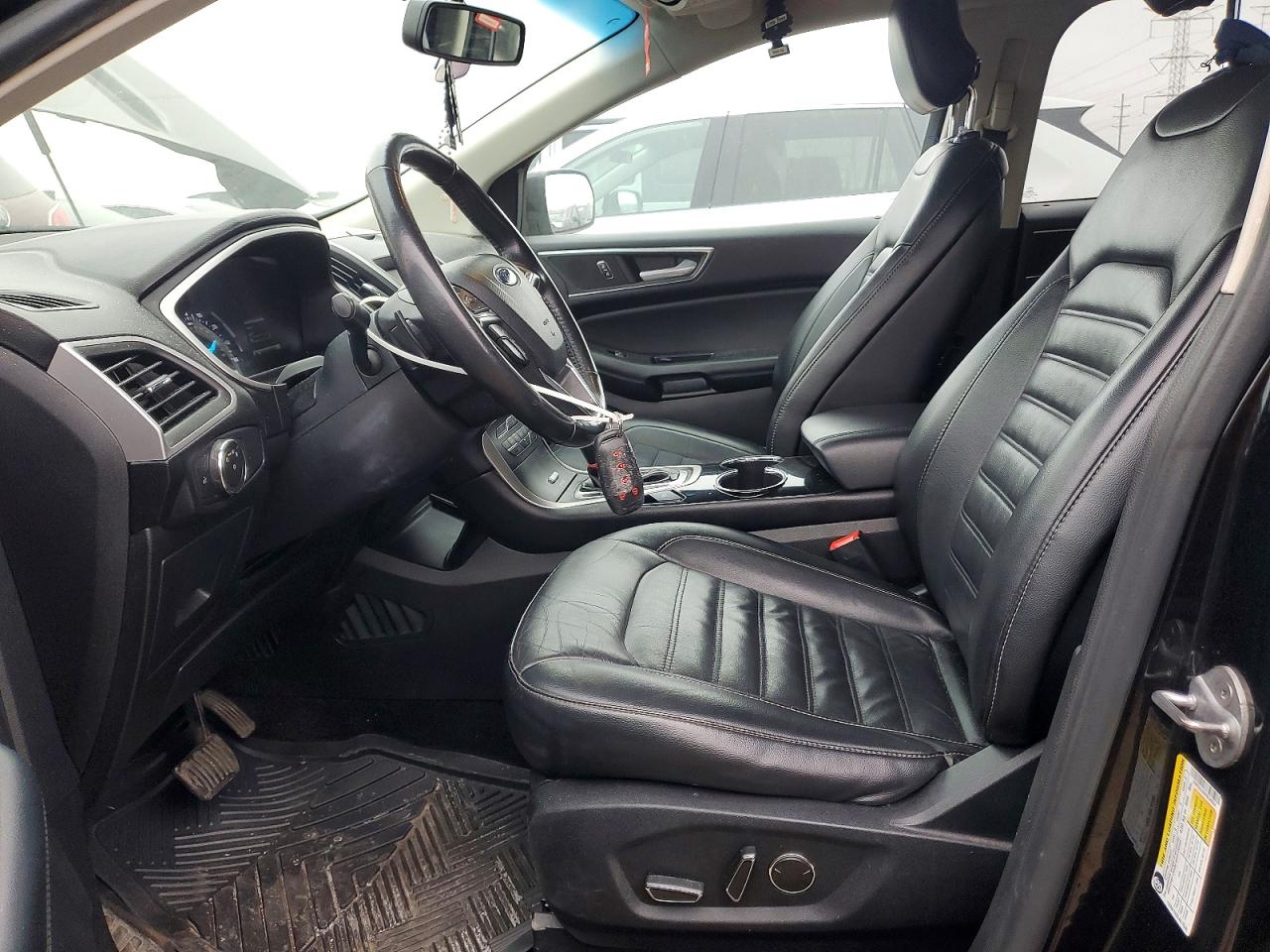 2015 Ford Edge Black vin: 2FMTK4J95FBC38554