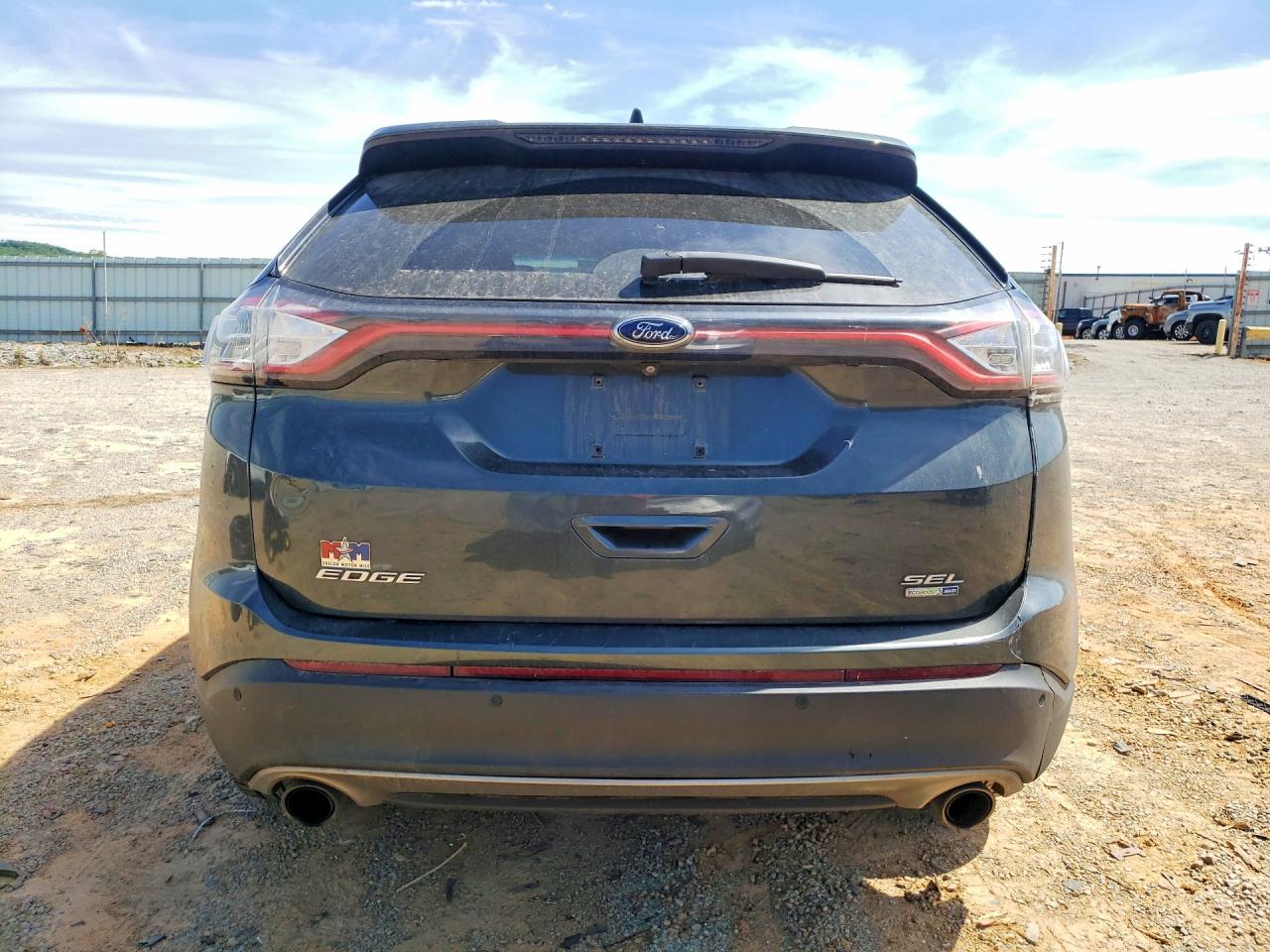 2015 Ford Edge Sel Teal vin: 2FMTK4J96FBC30141