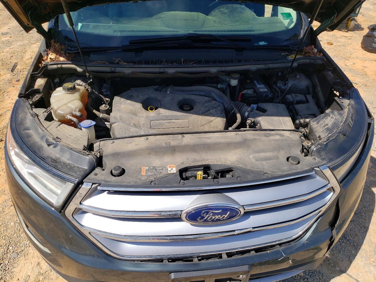 2015 Ford Edge Sel Teal vin: 2FMTK4J96FBC30141