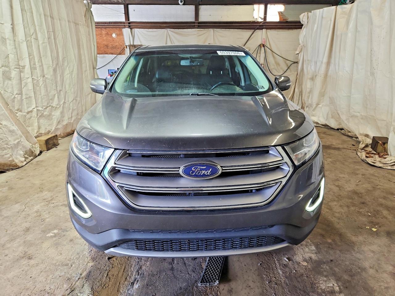 2015 Ford Edge Sel Charcoal vin: 2FMTK4J96FBC31564