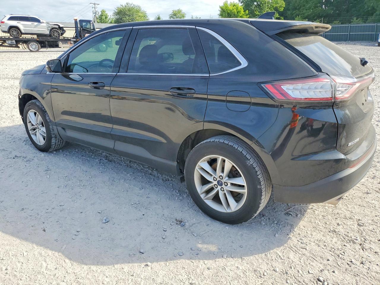 2015 Ford Edge Sel Black vin: 2FMTK4J97FBB58298
