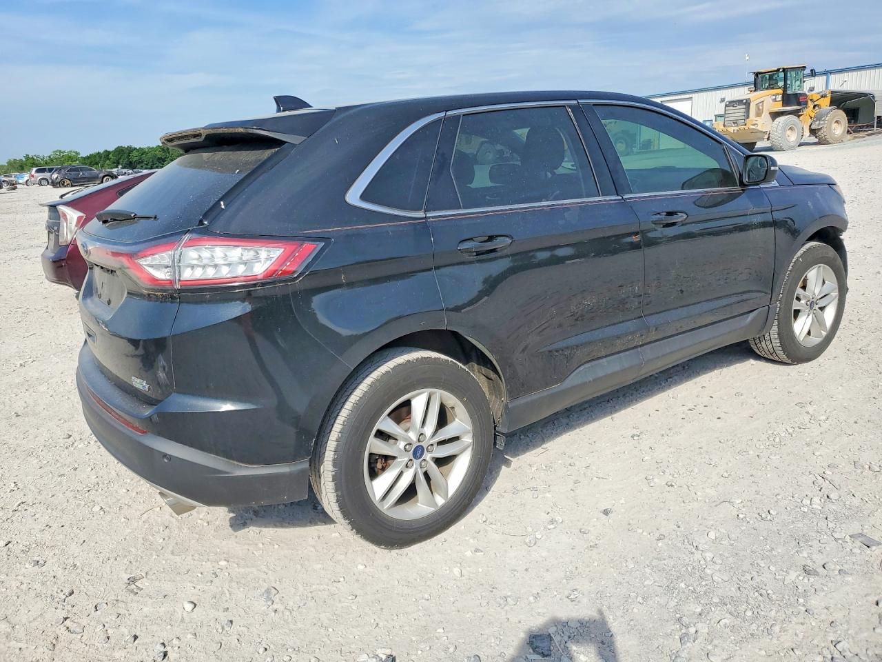 2015 Ford Edge Sel Black vin: 2FMTK4J97FBB58298