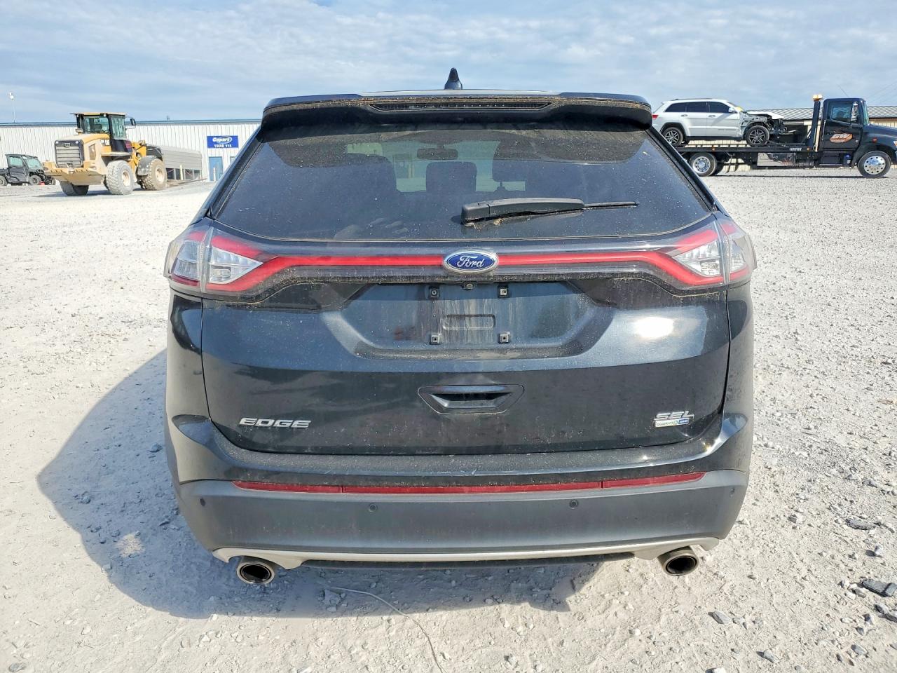 2015 Ford Edge Sel Black vin: 2FMTK4J97FBB58298