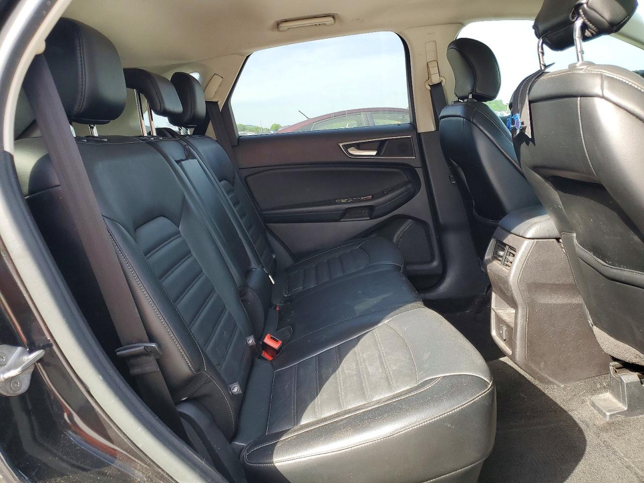 2015 Ford Edge Sel Black vin: 2FMTK4J97FBB58298