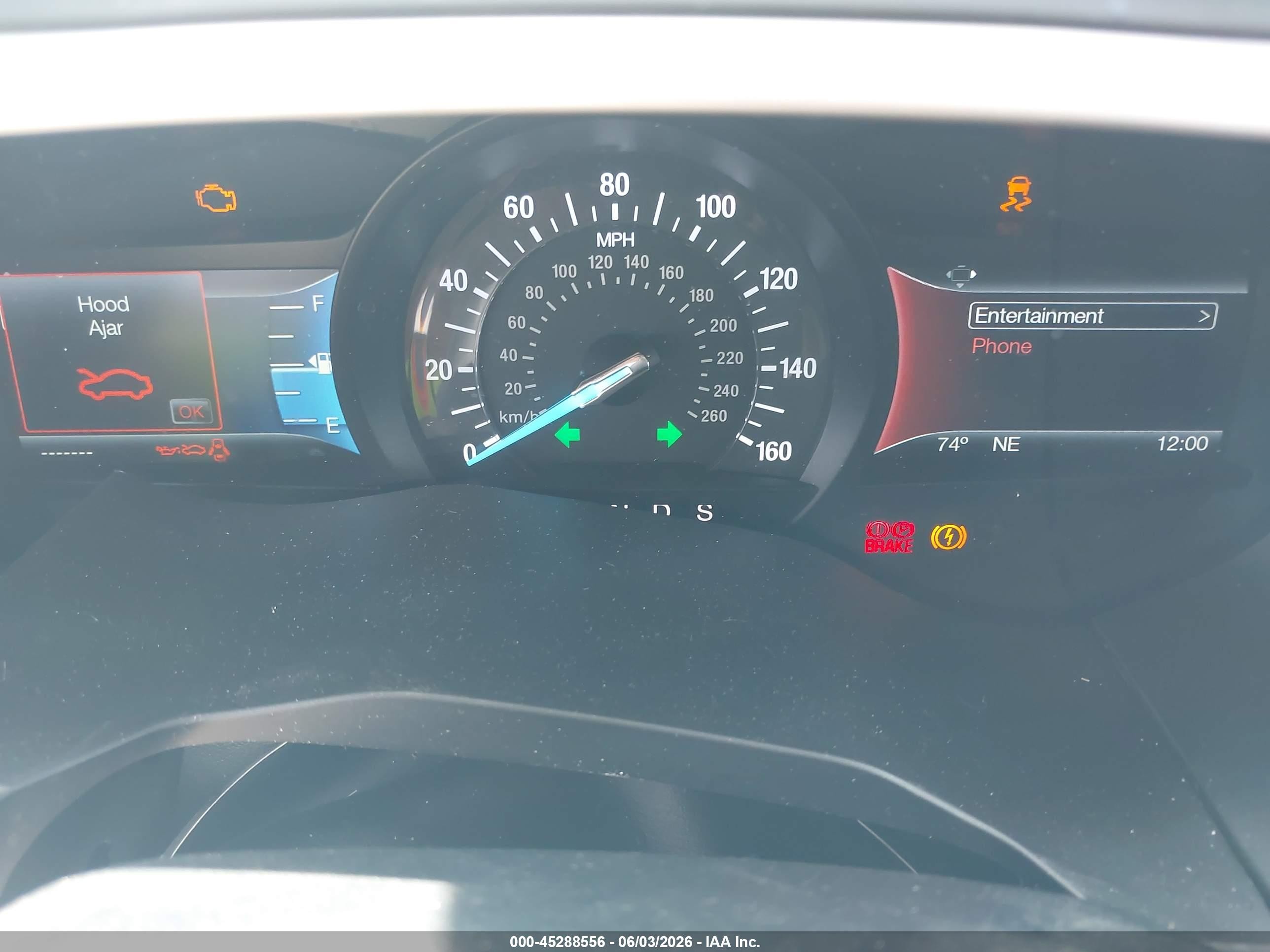 2015 Ford Edge Sel Серый vin: 2FMTK4J97FBC35686