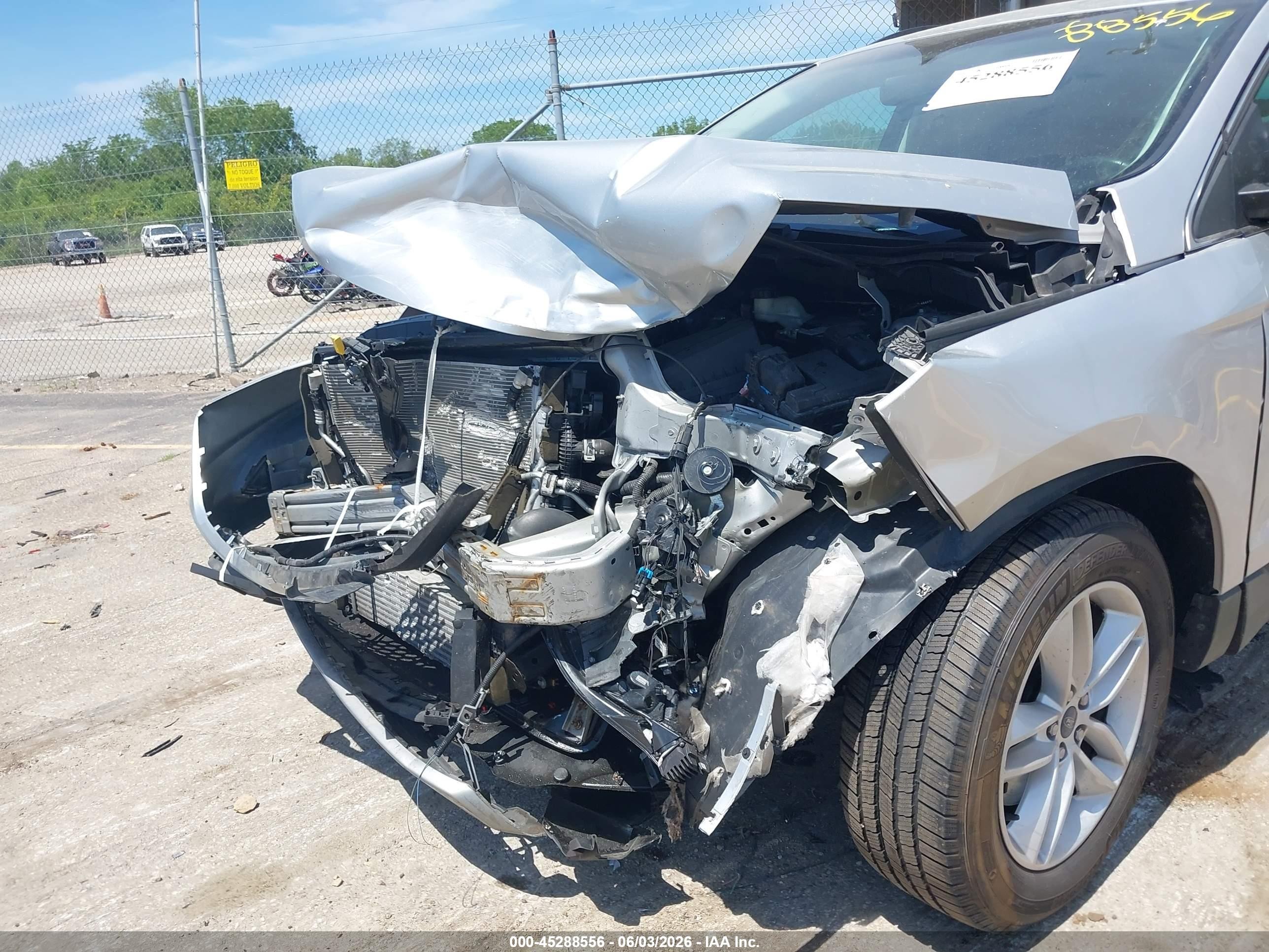 2015 Ford Edge Sel Серый vin: 2FMTK4J97FBC35686