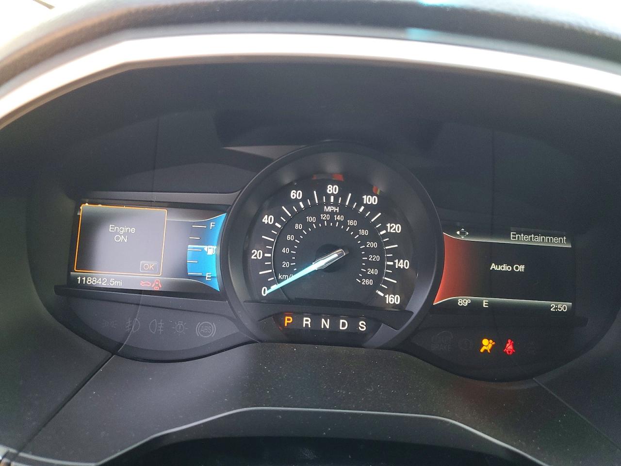 2015 Ford Edge Sel Blue vin: 2FMTK4J97FBC42119