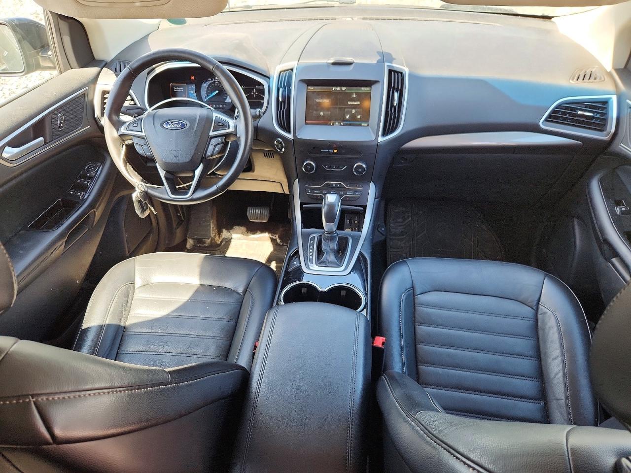 2015 Ford Edge Sel Зеленый vin: 2FMTK4J98FBB64921