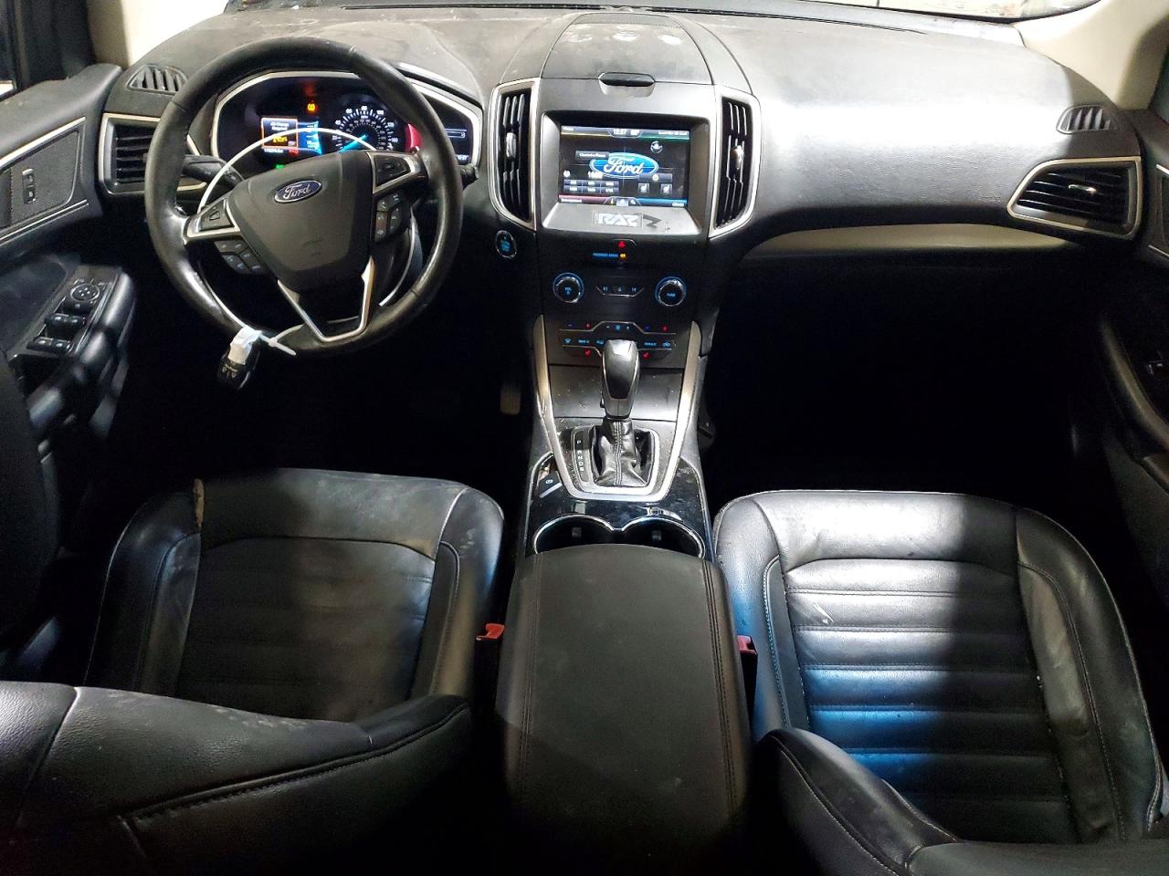 2015 Ford Edge Sel Серебряный vin: 2FMTK4J98FBB84358