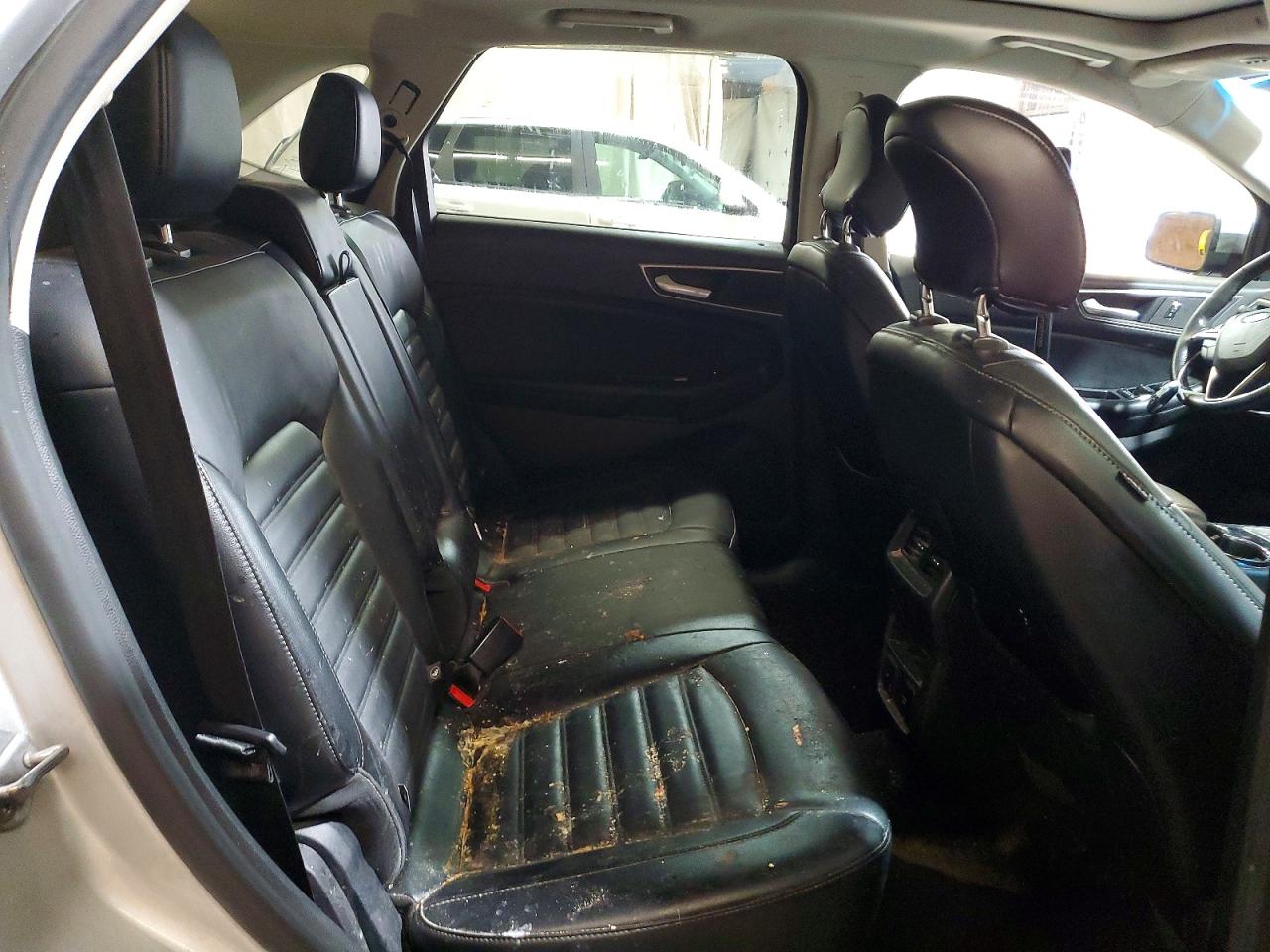 2015 Ford Edge Sel Серебряный vin: 2FMTK4J98FBB84358