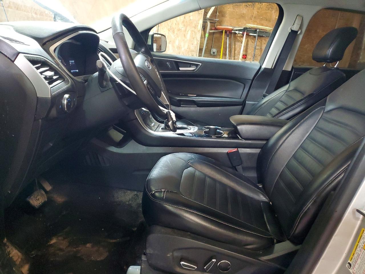 2015 Ford Edge Sel Серебряный vin: 2FMTK4J98FBB84358