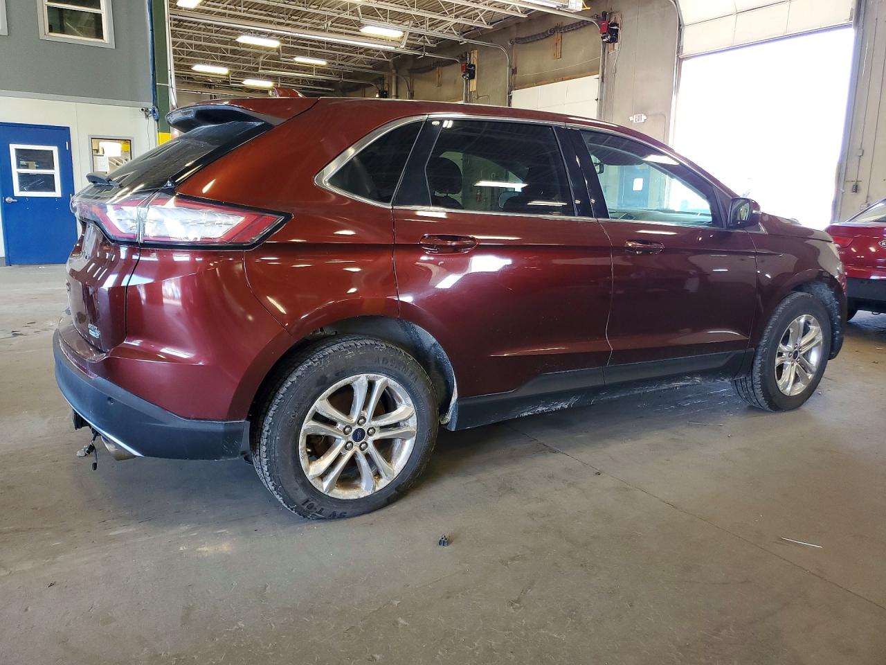 2015 Ford Edge Sel Коричневый vin: 2FMTK4J98FBB91763