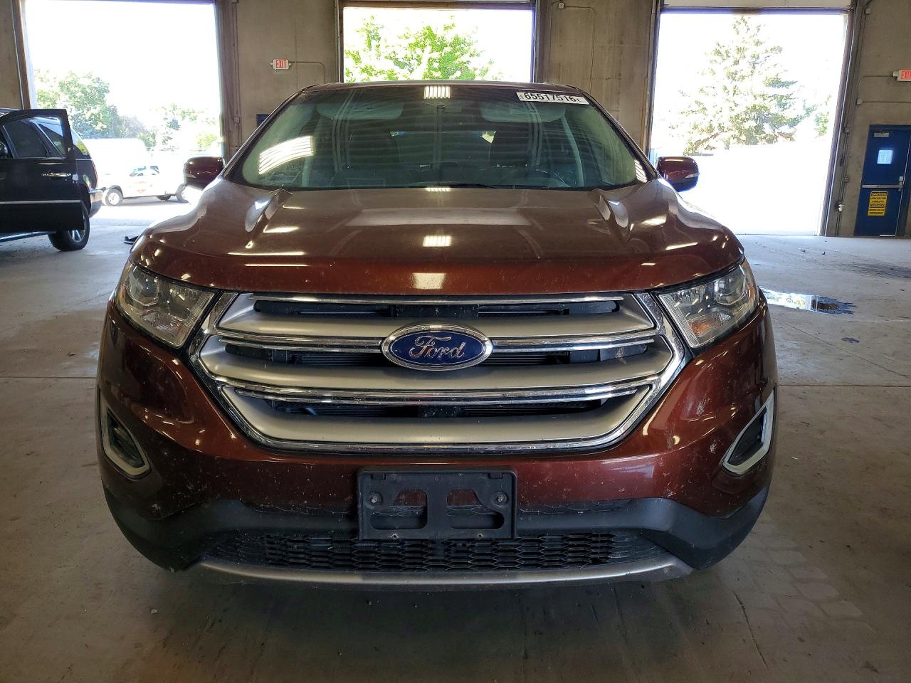 2015 Ford Edge Sel Коричневый vin: 2FMTK4J98FBB91763