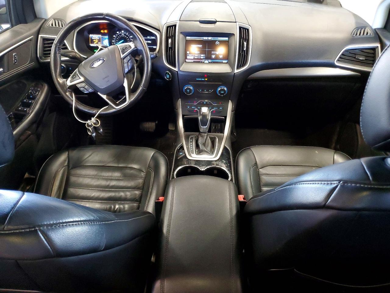 2015 Ford Edge Sel Коричневый vin: 2FMTK4J98FBB91763