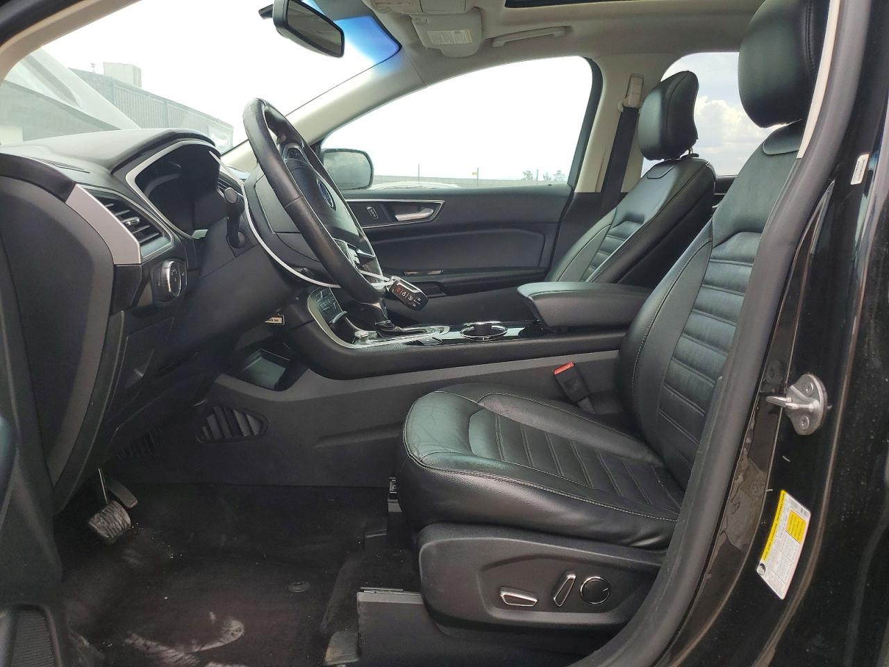 2015 Ford Edge Sel Black vin: 2FMTK4J98FBC21750