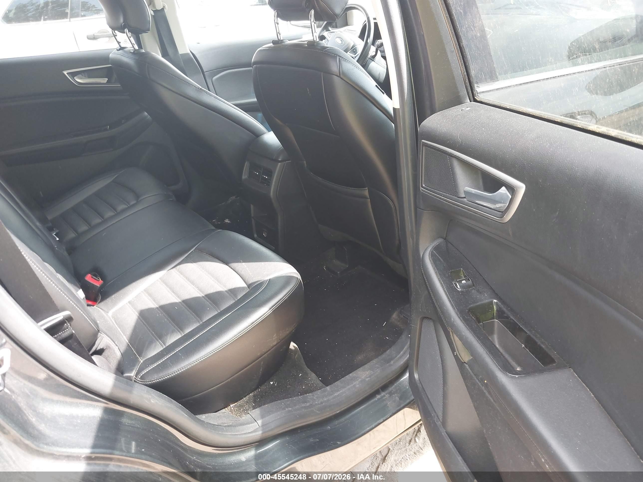 2015 Ford Edge Sel Green vin: 2FMTK4J99FBB02749