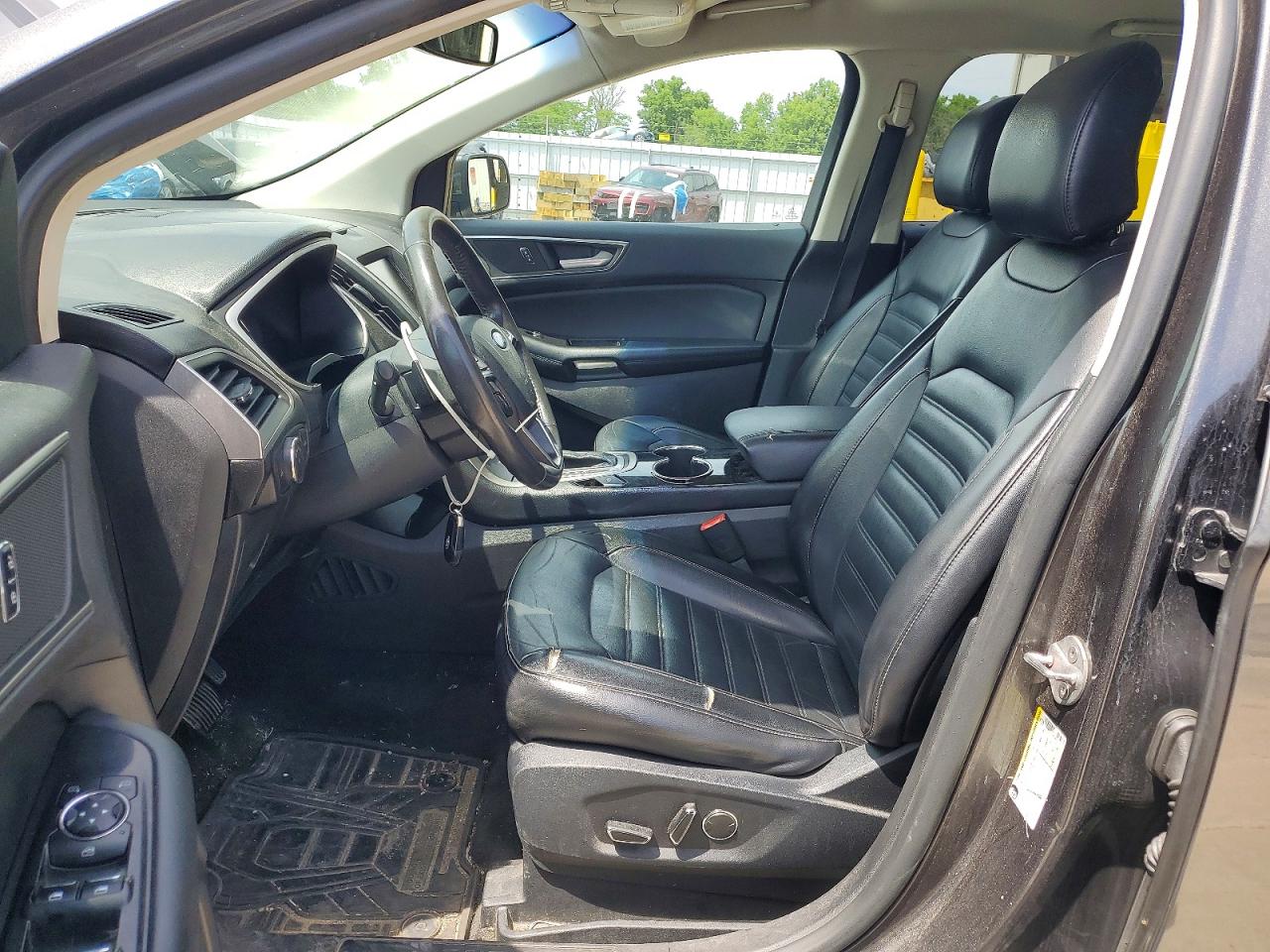 2015 Ford Edge Sel Gray vin: 2FMTK4J99FBB44743