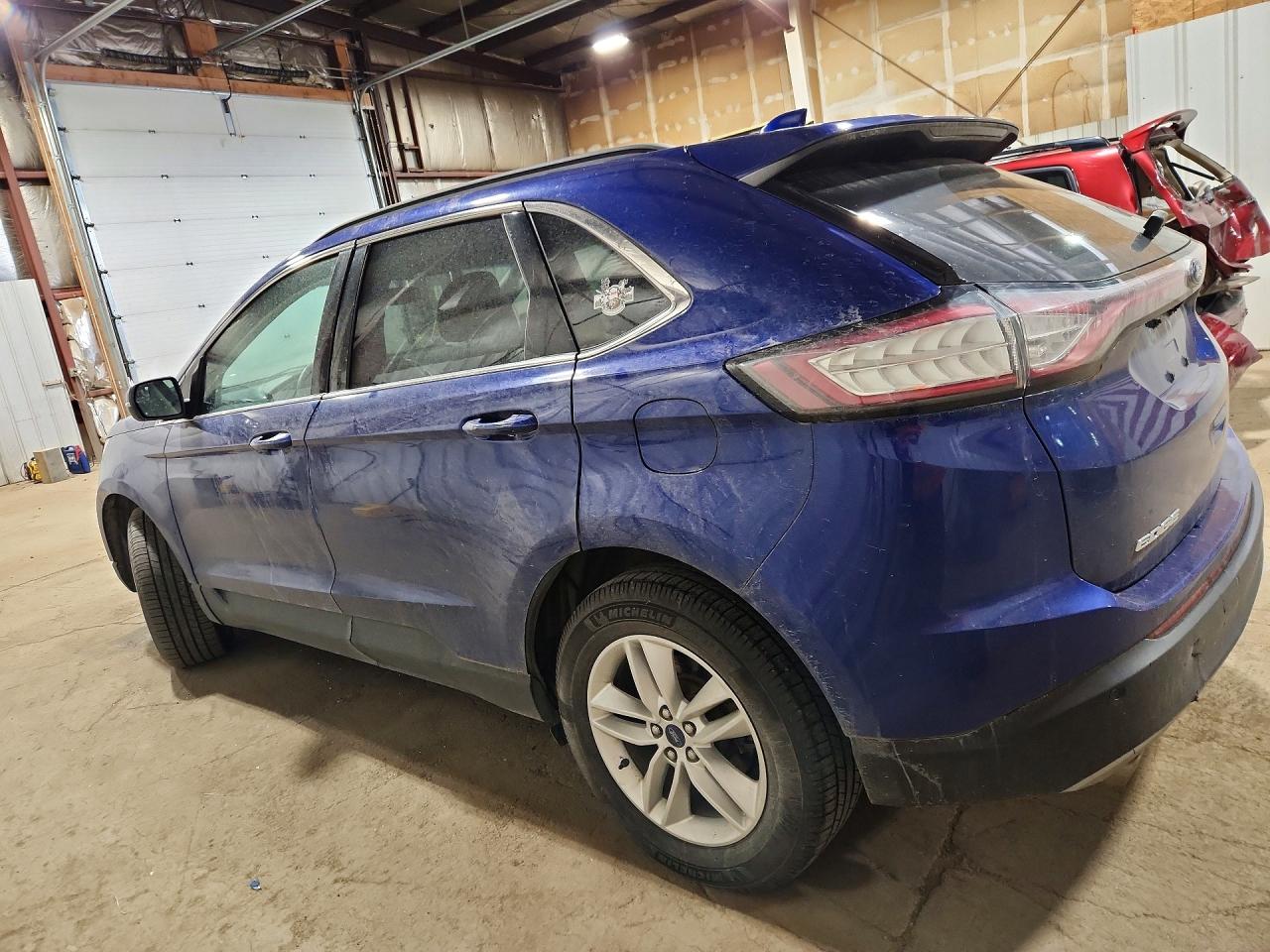 2015 Ford Edge Sel Blue vin: 2FMTK4J99FBB93117