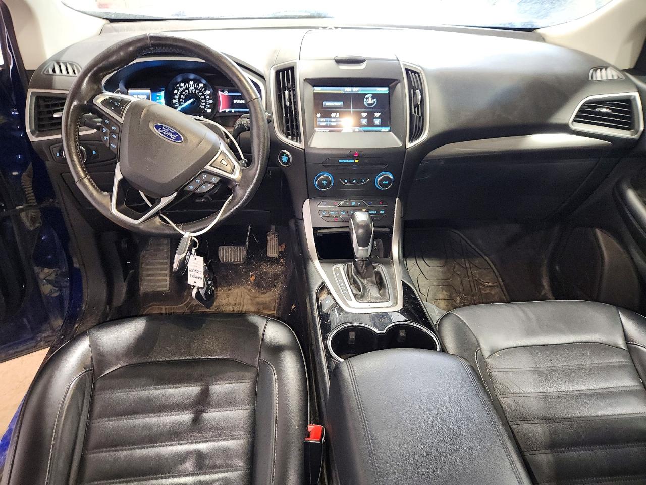 2015 Ford Edge Sel Blue vin: 2FMTK4J99FBB93117