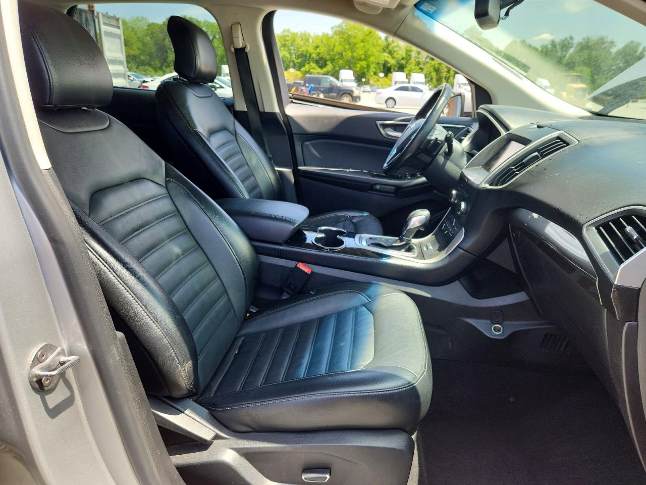 2015 Ford Edge Sel Silver vin: 2FMTK4J99FBC25760