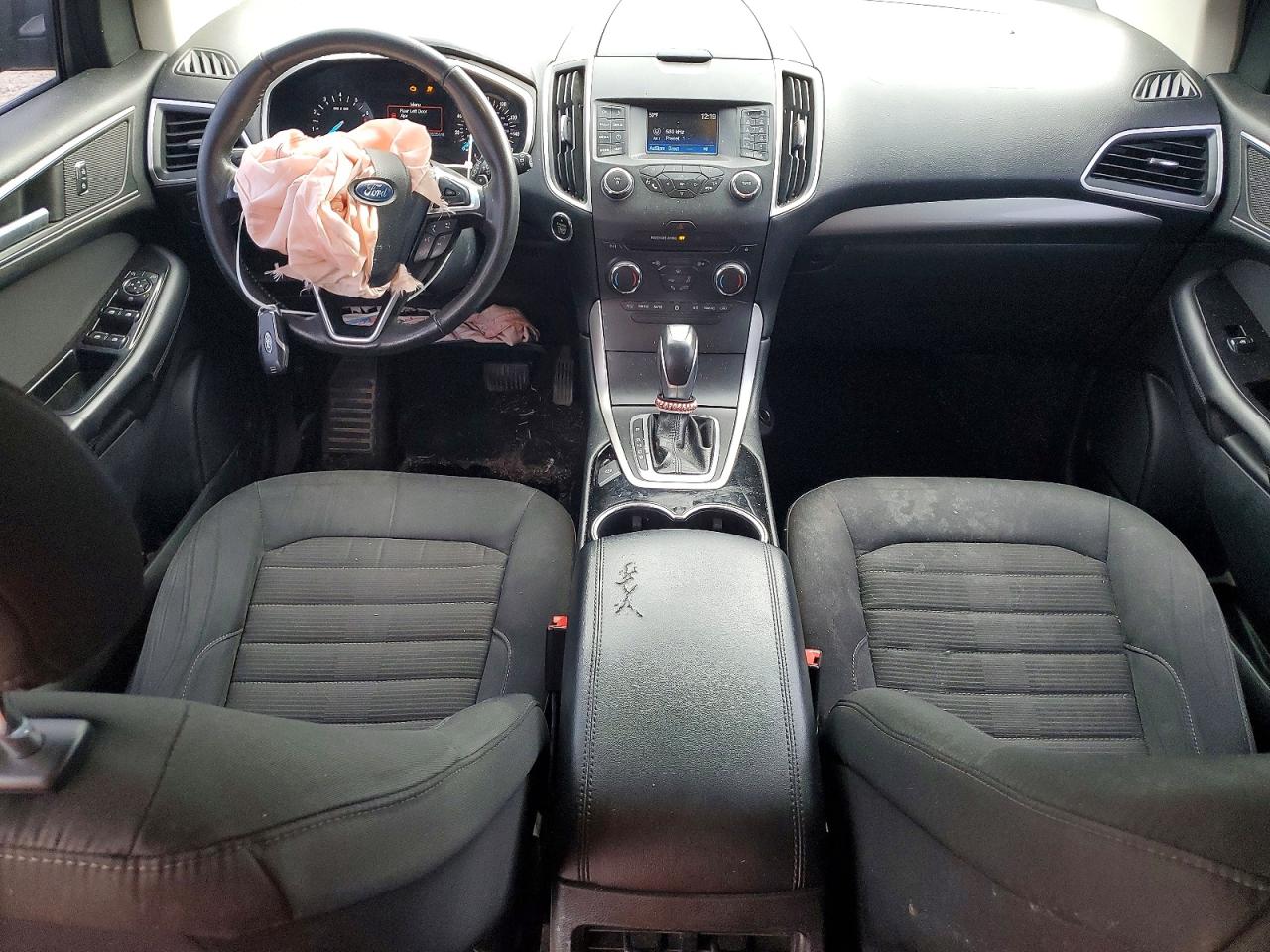 2015 Ford Edge Sel Green vin: 2FMTK4J9XFBB02792