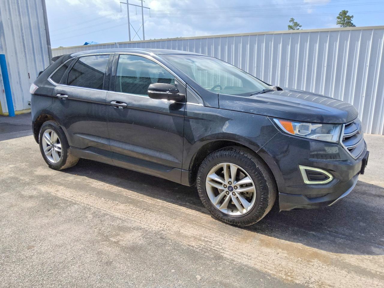 2015 Ford Edge Sel Black vin: 2FMTK4J9XFBB45285
