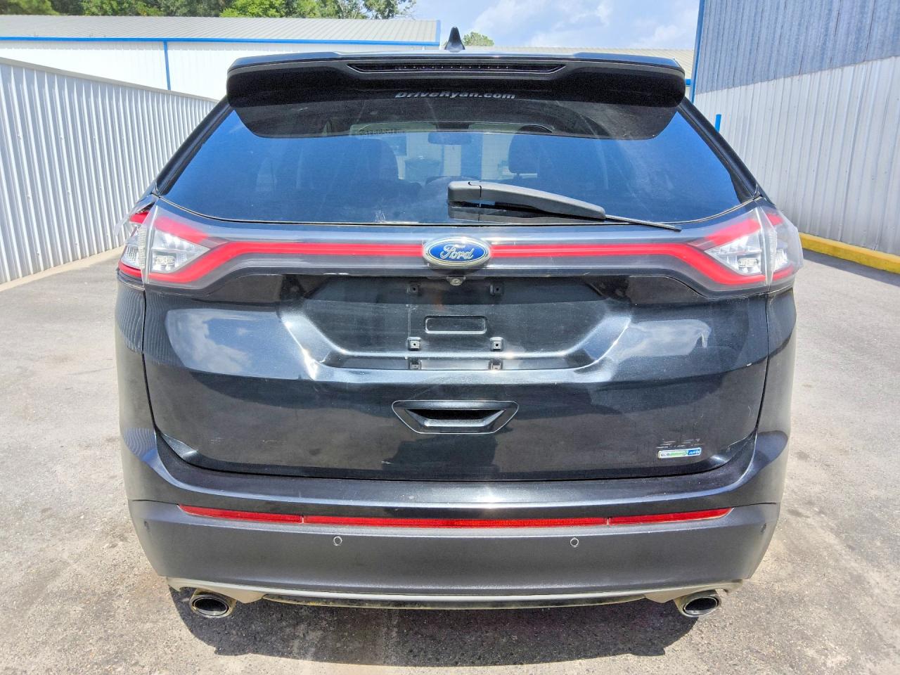 2015 Ford Edge Sel Black vin: 2FMTK4J9XFBB45285