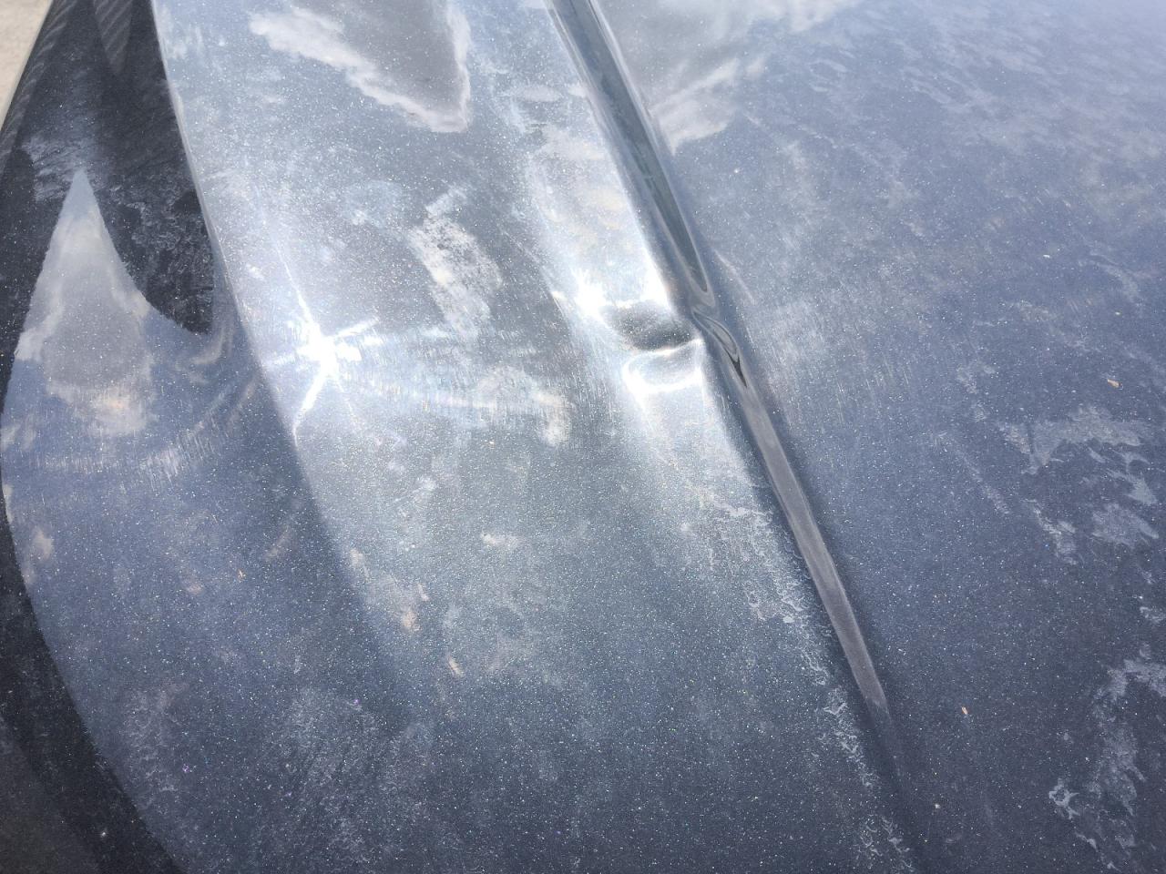 2015 Ford Edge Sel Black vin: 2FMTK4J9XFBB45285 Damage: Hood, Dent(S) W/ Paint Dmg, 4 To 5 Inches