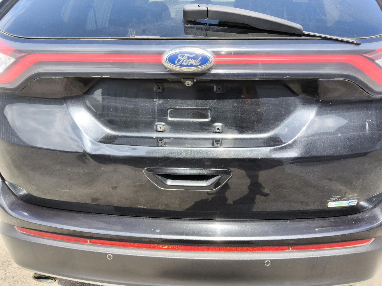 2015 Ford Edge Sel Black vin: 2FMTK4J9XFBB45285 Damage: Lift Gate, Dent(S) W/ Paint Dmg, 1 To 2 Inches